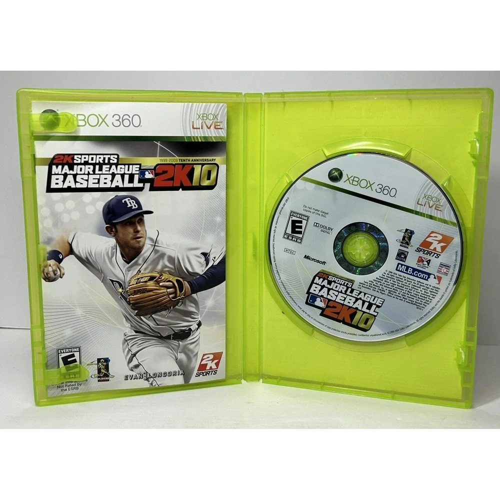 NBA 2K13 MLB 2K10 Xbox 360 Game Lot‎ Of 2 Tested & Works Great